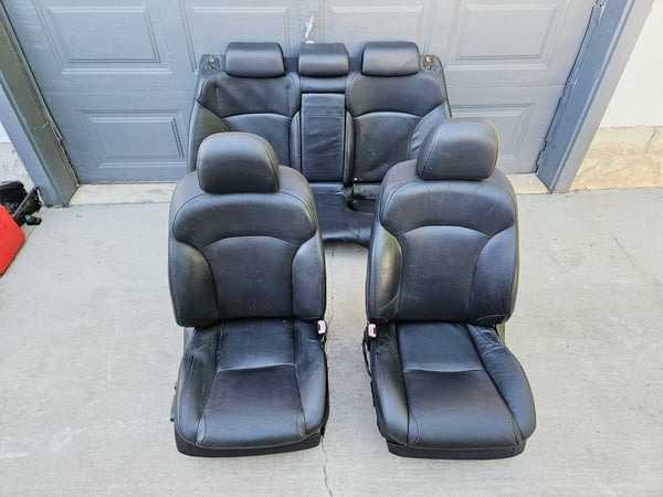 06-13 Lexus Is250 Is350 Front and Rear Seats Black Set Oem Used