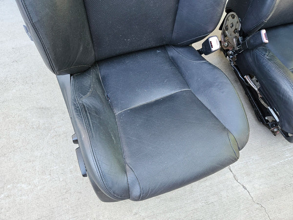 06-13 Lexus Is250 Is350 Front and Rear Seats Black Set Oem Used