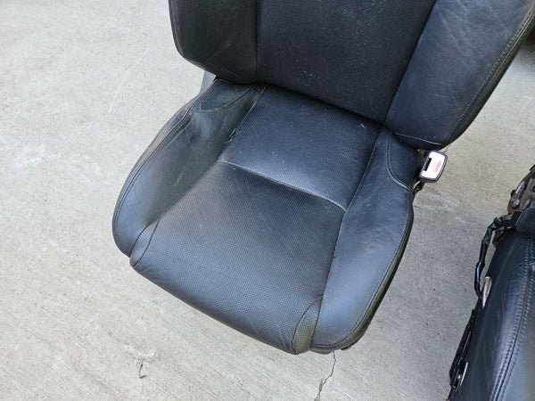 06-13 Lexus Is250 Is350 Front and Rear Seats Black Set Oem Used