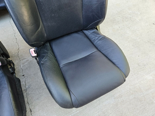 06-13 Lexus Is250 Is350 Front and Rear Seats Black Set Oem Used