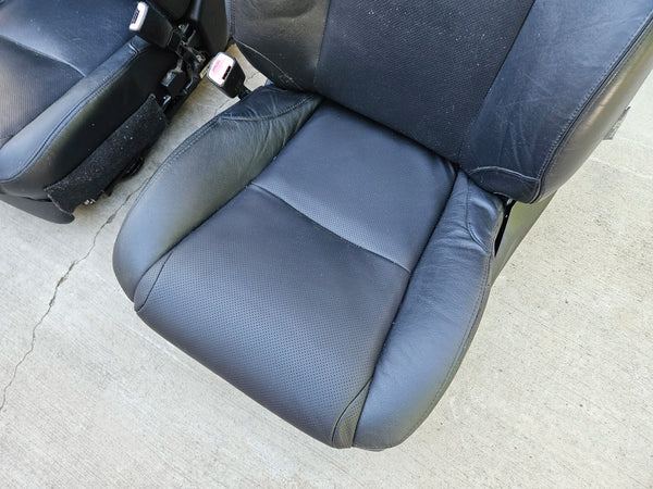 06-13 Lexus Is250 Is350 Front and Rear Seats Black Set Oem Used