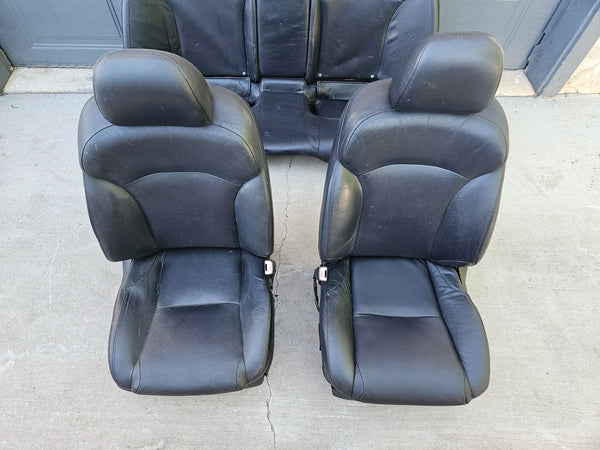 06-13 Lexus Is250 Is350 Front and Rear Seats Black Set Oem Used