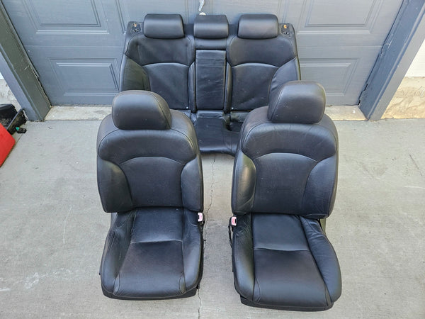 06-13 Lexus Is250 Is350 Front and Rear Seats Black Set Oem Used