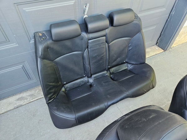 06-13 Lexus Is250 Is350 Front and Rear Seats Black Set Oem Used