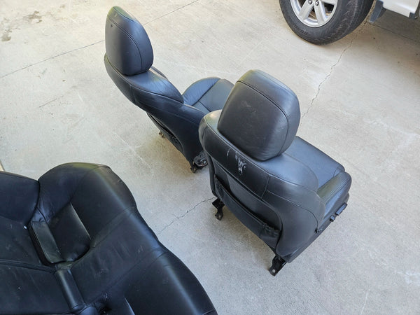 06-13 Lexus Is250 Is350 Front and Rear Seats Black Set Oem Used