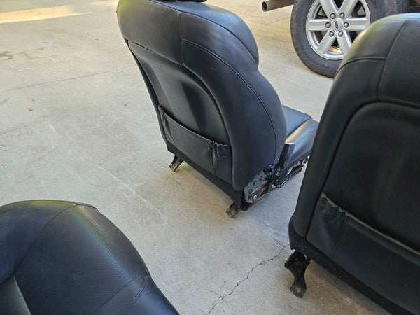 06-13 Lexus Is250 Is350 Front and Rear Seats Black Set Oem Used