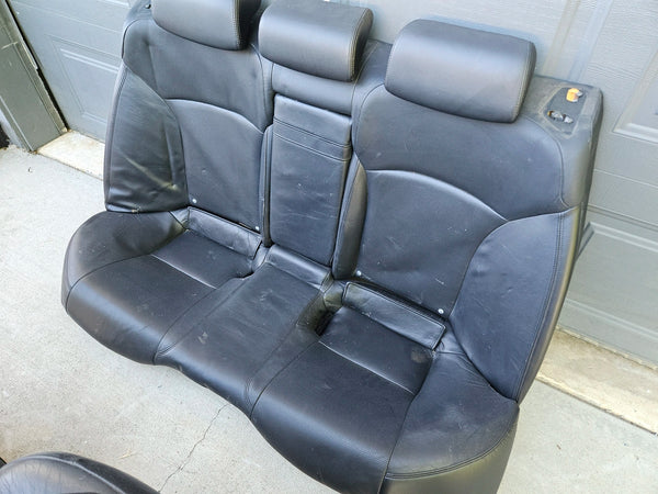 06-13 Lexus Is250 Is350 Front and Rear Seats Black Set Oem Used