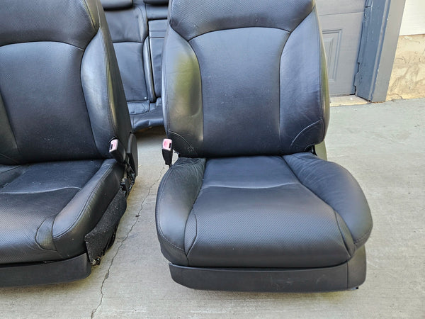 06-13 Lexus Is250 Is350 Front and Rear Seats Black Set Oem Used