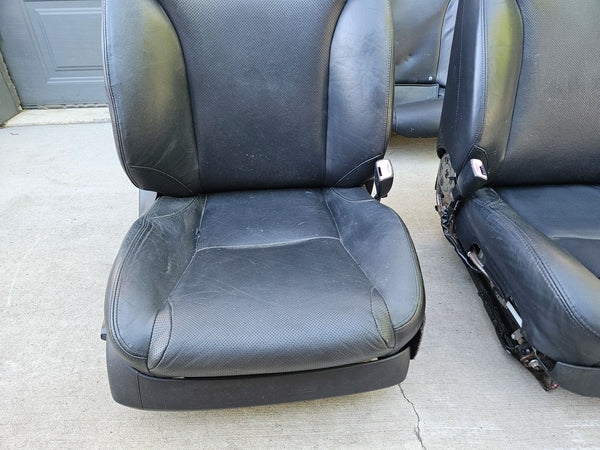 06-13 Lexus Is250 Is350 Front and Rear Seats Black Set Oem Used