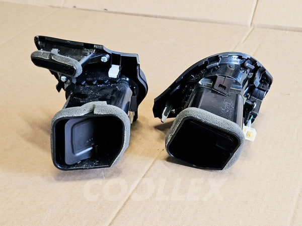 06-2013 Lexus Is250 Dash Air Vents 55660-53041 55650-53041 Black Oem Used