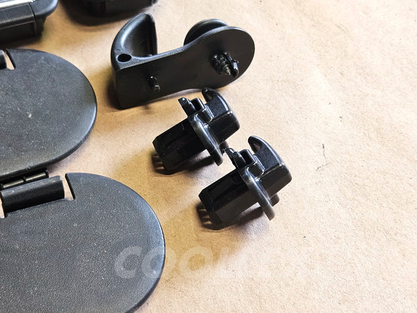 06-2013 Lexus Is250 Luggage Compartment Hooks Trunk Hardware 66311-30010 Oem Used