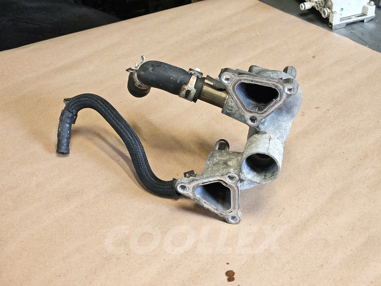 06-13 Lexus Is250 Rear Water Bypass Joint 16356-31021 Oem Used