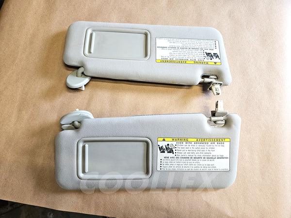 07-2013 Lexus Is250 Sun-Visor Set 74310-53151 Oem Used