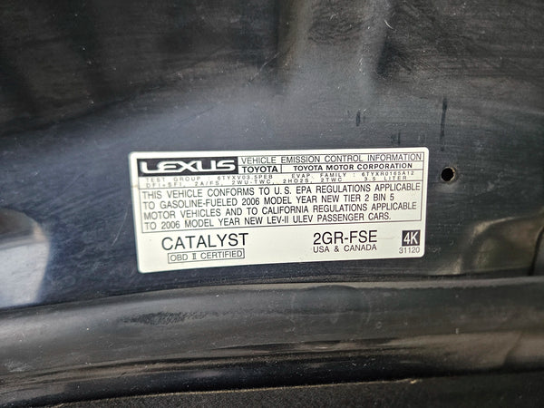 06-2013 Lexus Is250 Hood 53301-53050 CC:8P8 Oem Used