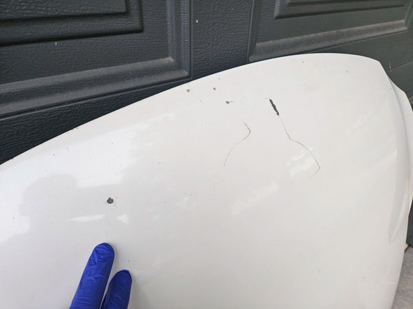 06-2013 Lexus Is250 Hood 53301-53050 CC:062 White Oem Used