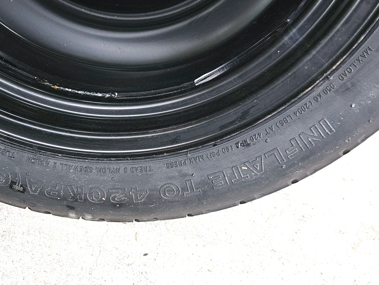 06-2022 Lexus Is250 Spare Wheel 42611-53321 Oem Used