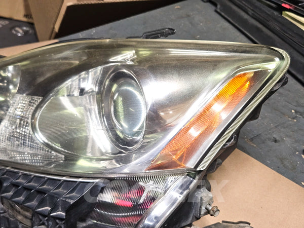 06-11 Lexus Is250 Lh Driver HID Headlight Complete 81070-53341 Oem Used