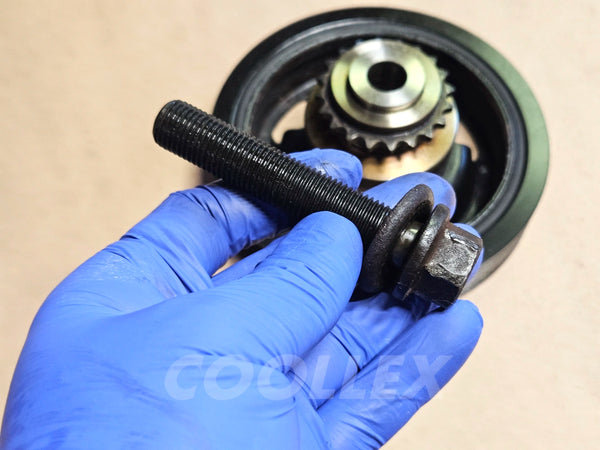 07-2016 Mini Cooper 1.6L Vibration Damper Crankshaft Pulley 11-23-7-638-551 Oem Used