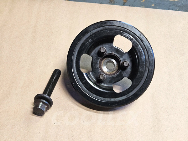 07-2016 Mini Cooper 1.6L Vibration Damper Crankshaft Pulley 11-23-7-638-551 Oem Used