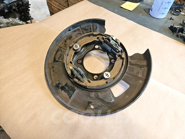 07-17 Lexus Ls460 Rear Rh Brake Backing Plate w/Shoes 46503-50060 Oem Used