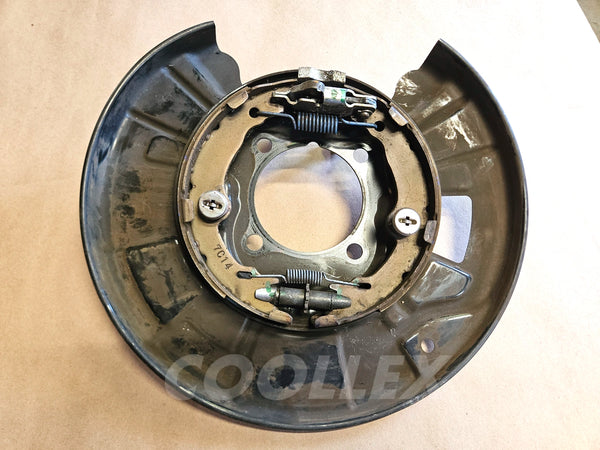 07-17 Lexus Ls460 Rear Rh Brake Backing Plate w/Shoes 46503-50060 Oem Used