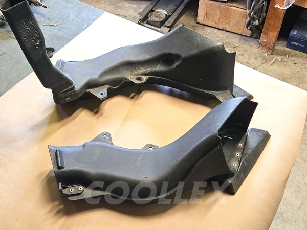 06-2013 Lexus Is250 Is350 Fender Brake Air Ducts Lh Rh 53209-53040, 53208-53070 Oem Used