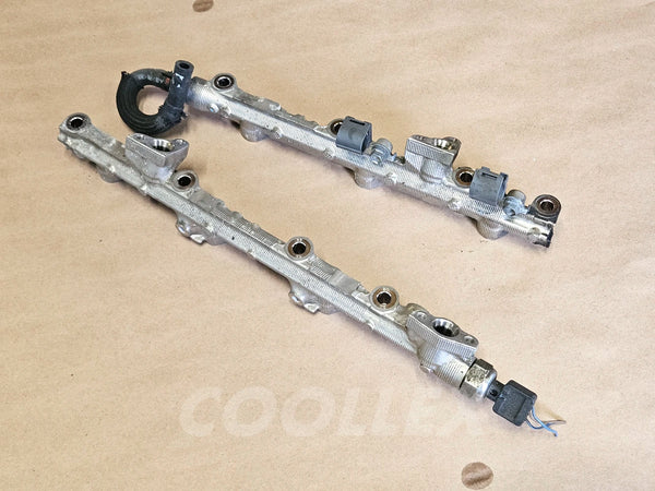 06-2015 Lexus Is250 Fuel Rails Rh Lh 23807-31020, 23808-31010 Oem Used
