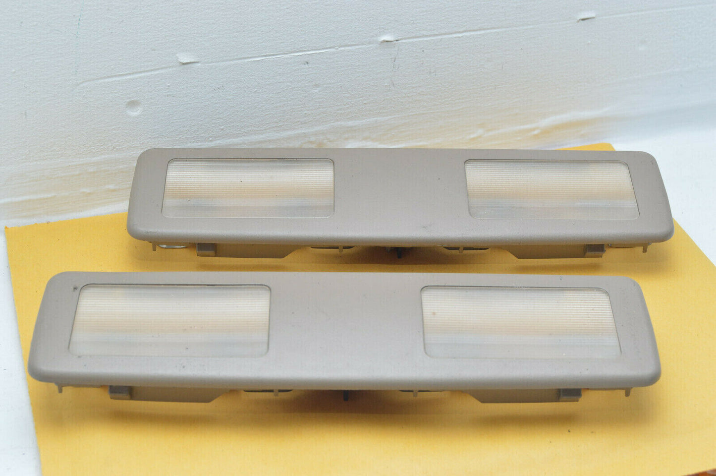 94-95 BMW 540i Interior E34 E32 Mirror Lamps BEIGE 63311382087 Oem Used