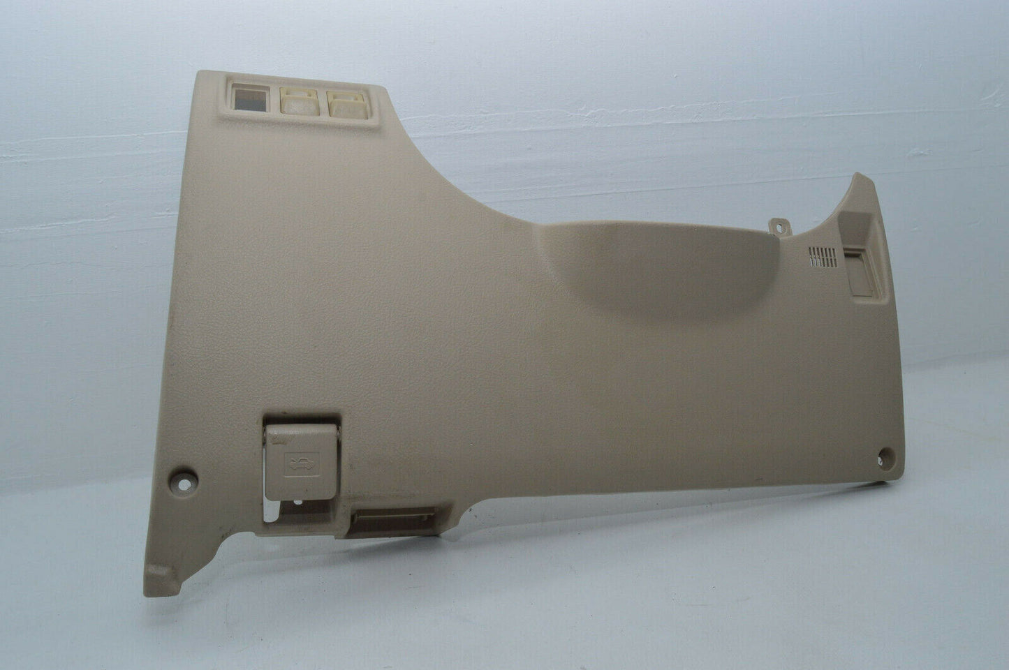 01-05 Lexus Is300 Driver Knee Panel with Hood Latch Ivory 55045-53020-A0 Oem Used
