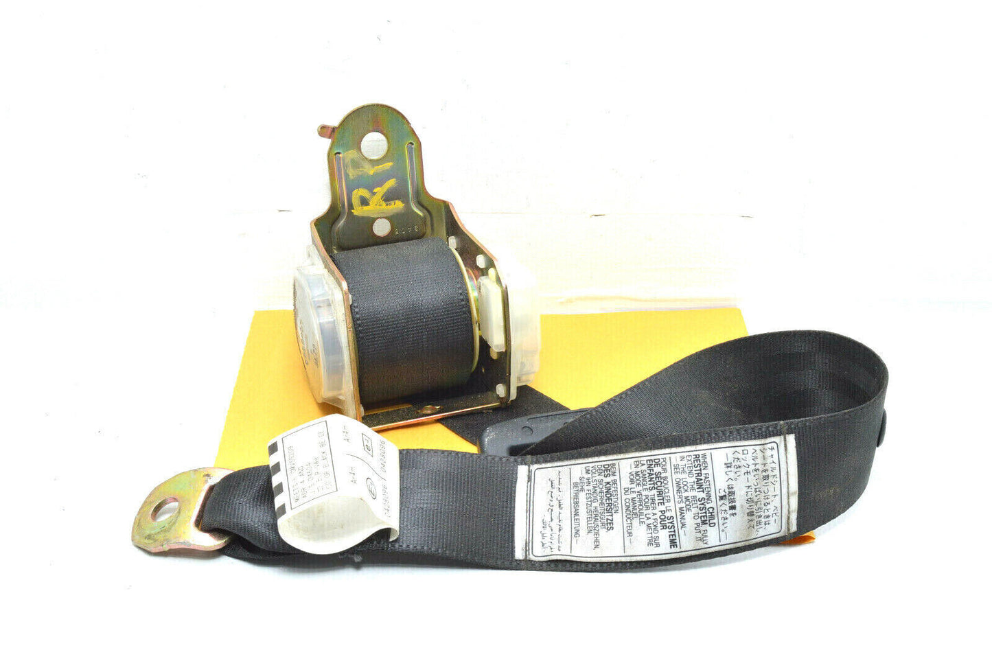 01-05 Lexus Is300 Rear Right Lap & Shoulder Belt Belt Black 73360-53010-A0 Oem Used