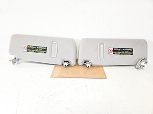 06-08 Lexus Is250 Sun Visors Gray 74320-53180 74310-53150 Oem Used