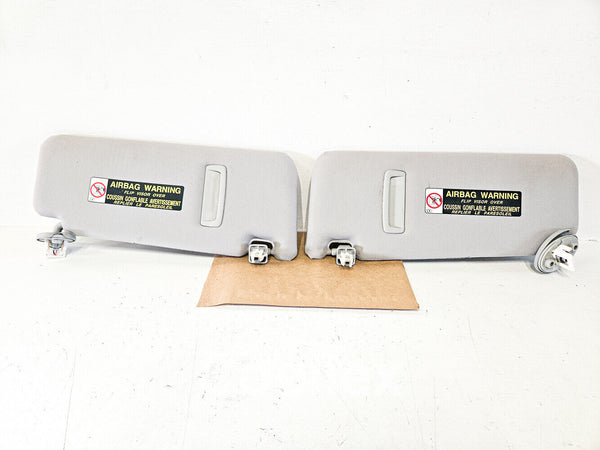 06-08 Lexus Is250 Sun Visors Gray 74320-53180 74310-53150 Oem Used