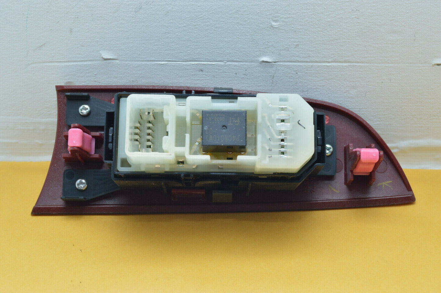 06-08 Lexus Is250 Rear Right Door Window Plate and Switch 74270-53020-D1 Oem