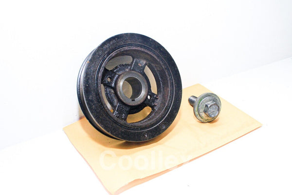 06-13 Lexus Is250 Is350 Crankshaft Pulley w/Bolt 13470-31022 90119-16004 Oem Used