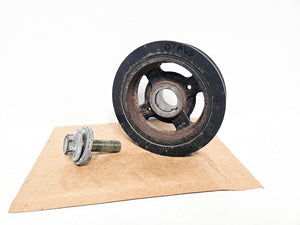 06-15 Lexus Is250 Is350 Crankshaft Pulley w/Bolt 13470-31022 90119-16004 Oem Used
