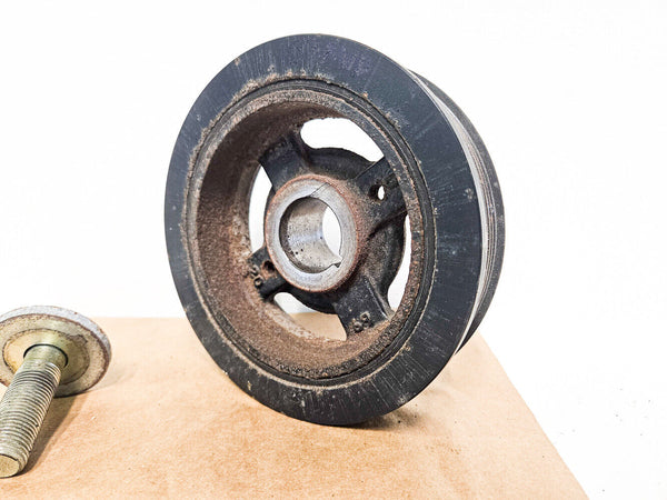 06-15 Lexus Is250 Is350 Crankshaft Pulley w/Bolt 13470-31022 90119-16004 Oem Used