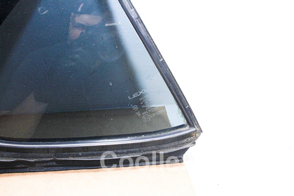 06-13 Lexus Is250 Is350 Rear Right Door Quarter Window 68188-53030, 68123-53092 Oem Used