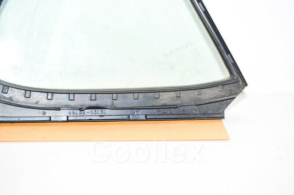 06-13 Lexus Is250 Is350 Rear Right Door Vent Glass 68123-53092 68188-53030 Oem Used