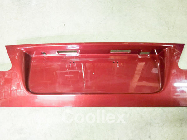 06-13 Lexus Is250 Trunk Luggage Lid License Plate Panel Red 76801-53030-D0 Oem