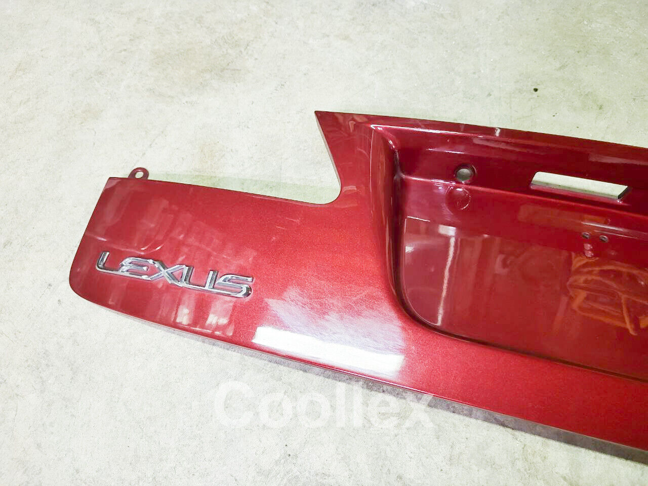06-13 Lexus Is250 Trunk Luggage Lid License Plate Panel Red 76801-53030-D0 Oem