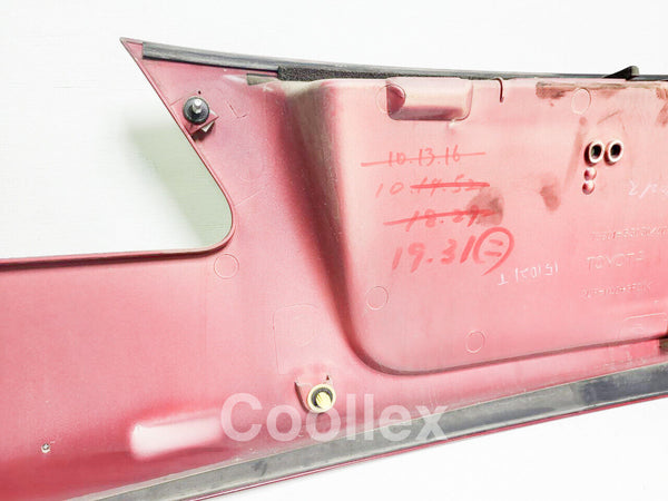 06-13 Lexus Is250 Trunk Luggage Lid License Plate Panel Red 76801-53030-D0 Oem
