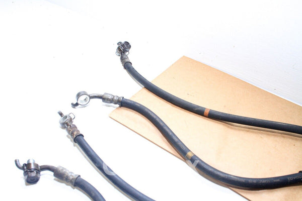 06-15 Lexus Is250 Awd Front &amp; Rear Brake Hose Set 90947-02E48 90947-02F71 Oem