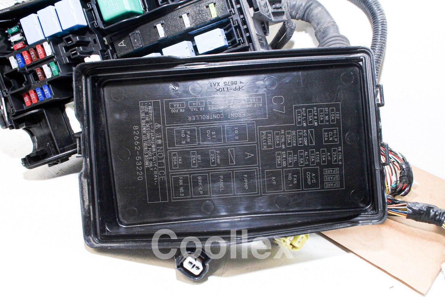 06-15 Lexus Is250 Awd Fuse Relay Block w/Cover 82662-53220 82660-30A00 Oem