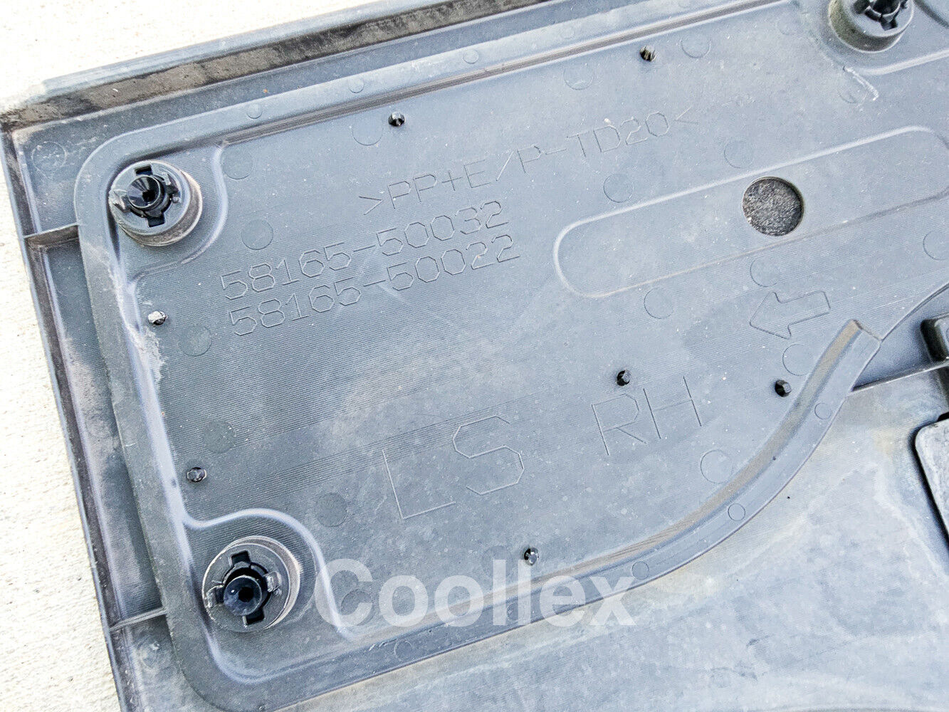 07-09 Lexus Ls460 L Front RIght Floor Cover (undercarrige) 58165-50032 Oem