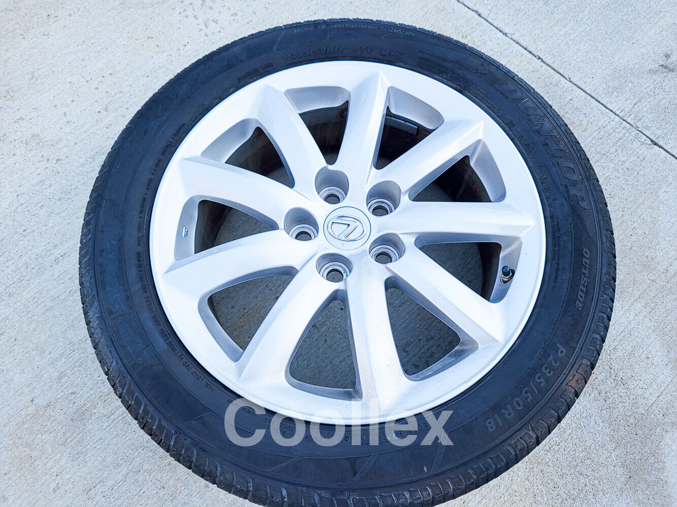 07-09 Lexus Ls460 18 Inch Alloy Wheel 42611-50470 Oem Used