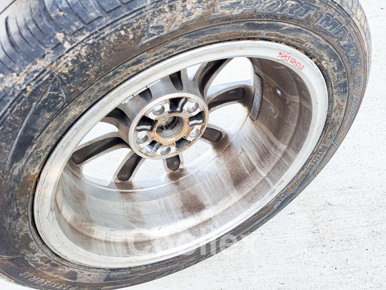 07-09 Lexus Ls460 18 Inch Alloy Wheel 42611-50470 Oem Used