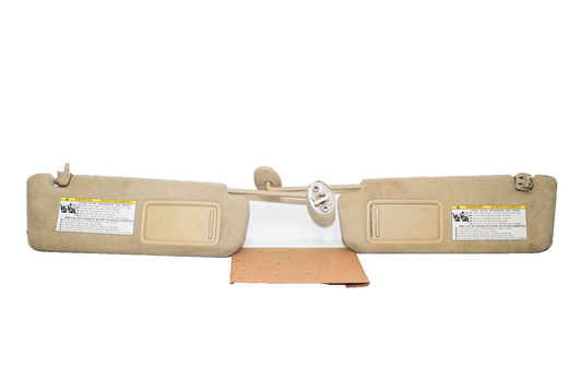 07-09 Lexus LS460 Sun Visors Ivory 74320-50330-A1 74310-50330-A1 Oem Used