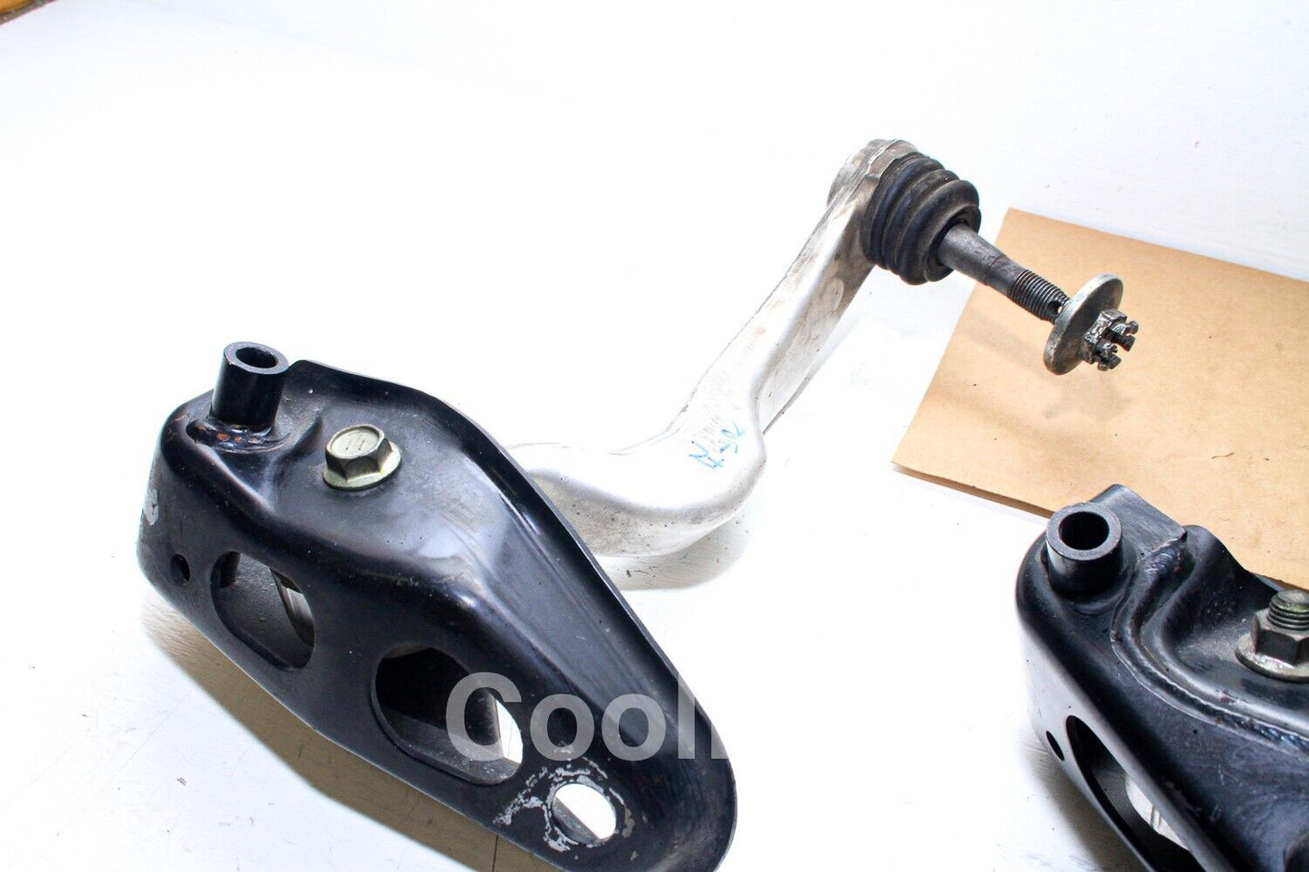 07-11 Lexus Ls460 Front Lh Rh Upper Suspension Arms w/Plates 48610-59135 Oem Used