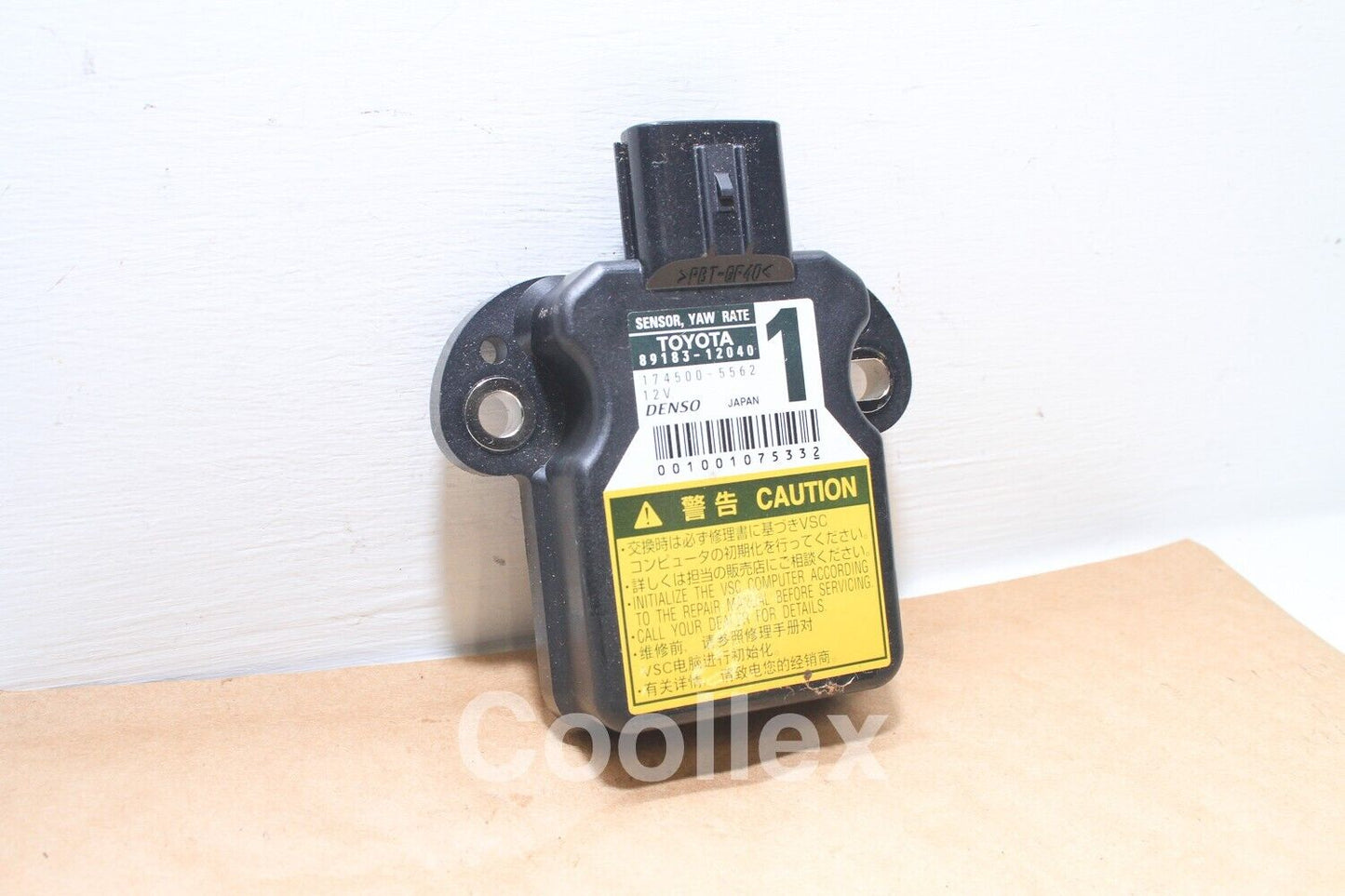 07-11 Lexus Ls460 Yaw Rate Sensor 89183-12040 Oem Used