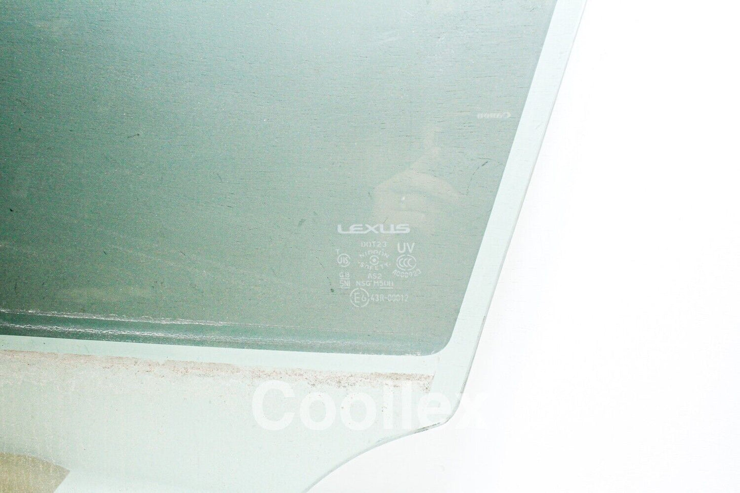 09-12 Lexus Is250 Awd Front Left Door Window Glass 68102-53052 Oem